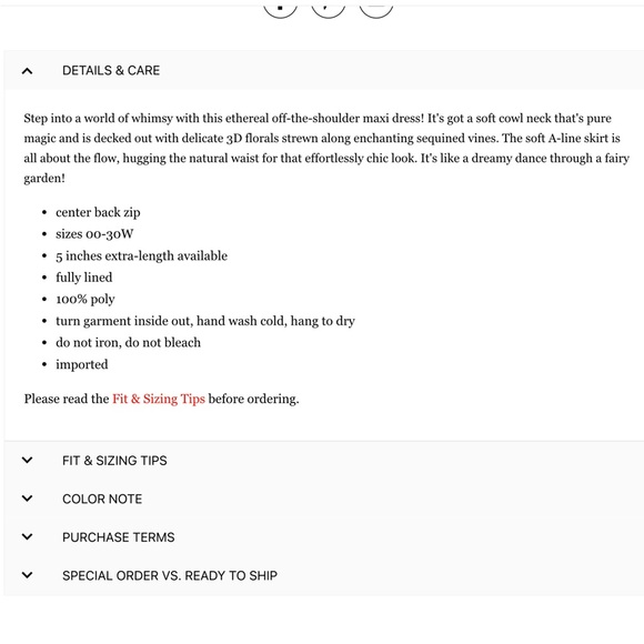 Dessy Collection Off-Shoulder A-Line 3D Floral Embroidered Evergreen Maxi Dress - Picture 11 of 11